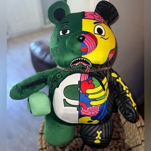 Limited Edition SprayGround bear back bag .